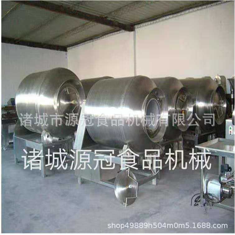 全自动不锈钢真空滚揉机新鲜牛猪羊肉滚肉机大型食品厂腌肉设备