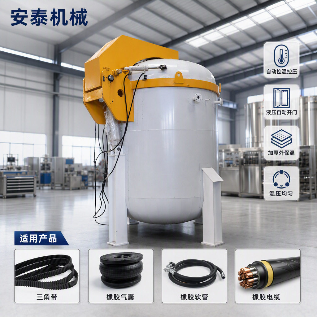 蒸汽硫化罐小型三角带硫化釜电加热橡胶硫化罐全自动胶辊硫化缸