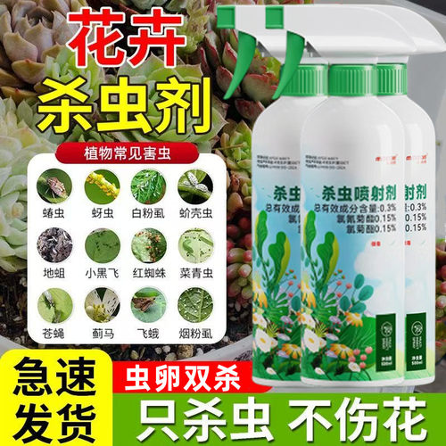 花卉君子兰花肥通用植物百虫灵花卉杀虫药剂除虫多肉杀虫蚜虫土虫