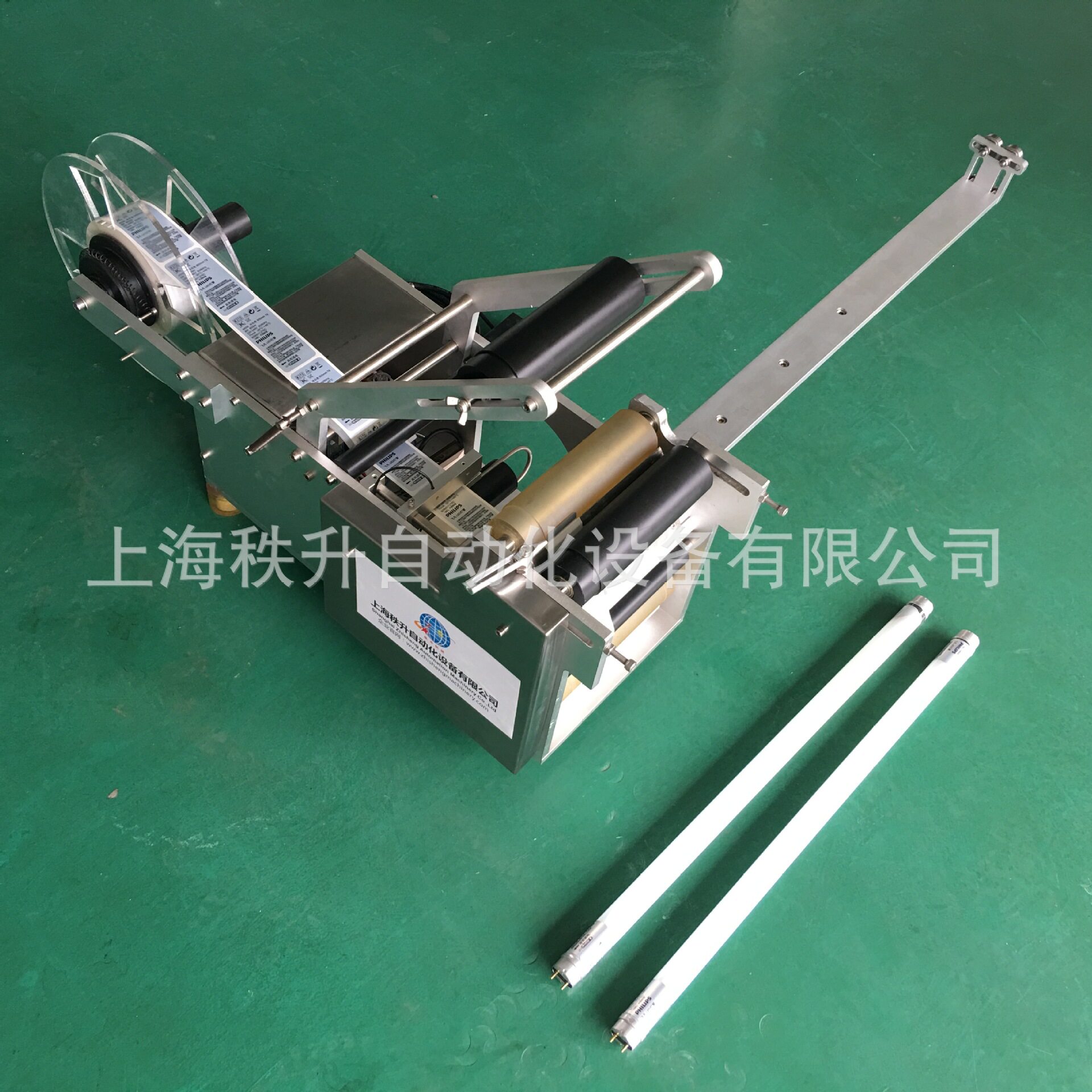 简易型贴标机半自动贴标签机器小圆管贴标机桌面式贴标机