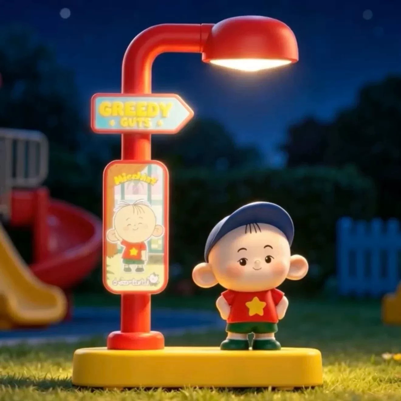 麦和大耳朵图图语音唤醒小夜灯图片
