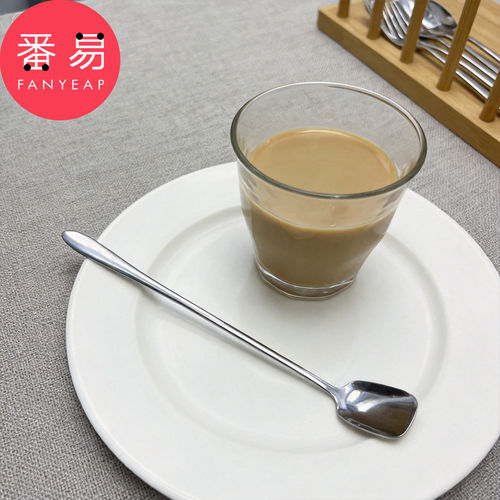 勺子/搅拌C1zzn001-长柄咖啡搅拌勺子甜品勺小铲长柄勺调酒勺子