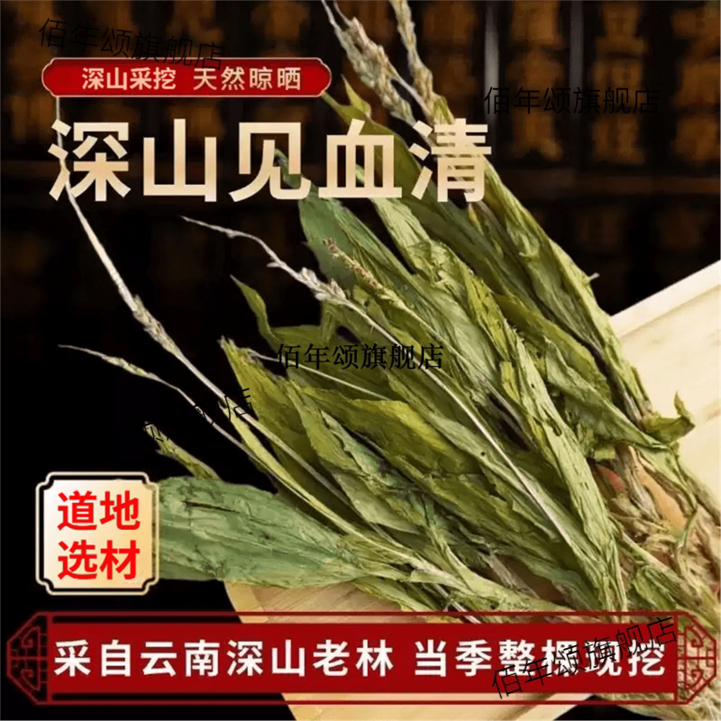 云南深山见血青整颗自然晒