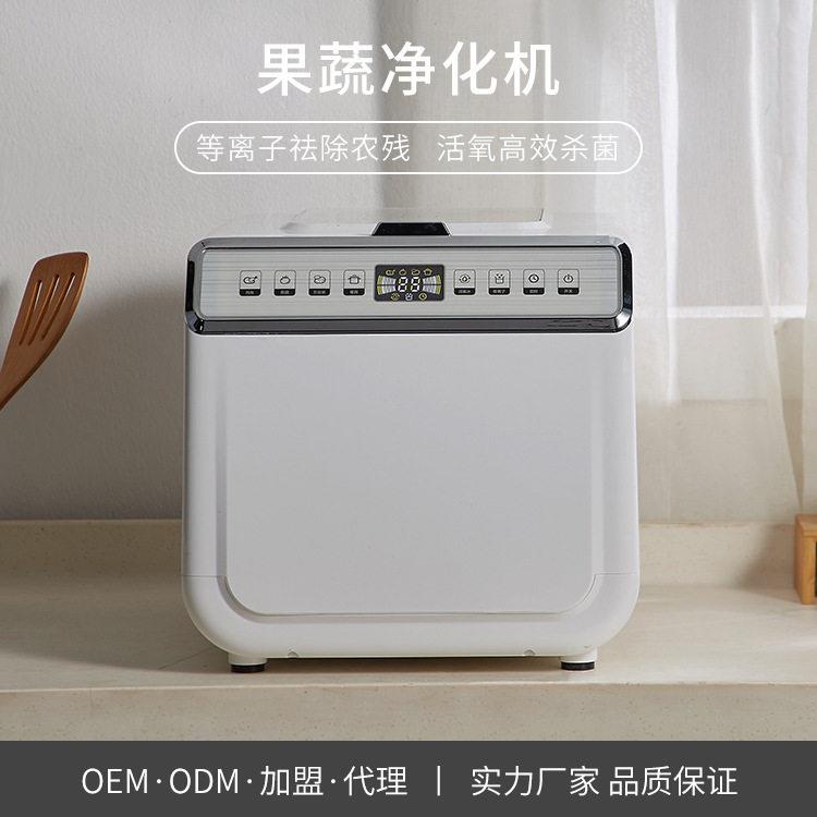 家用果蔬消毒机果食材净化去农残食材清洗机活氧净化