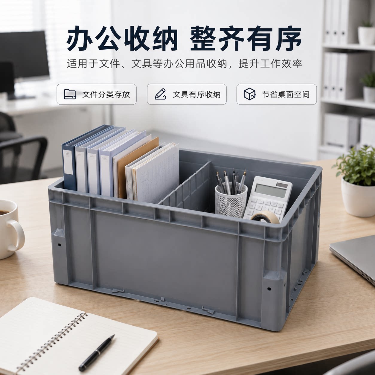 物流箱可拆卸分格隔板箱带格子养龟箱收纳箱韩式圆脚物流箱收纳箱图片