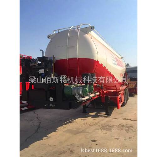 通亚轻型40吨散装水泥车价格45立方水泥粉料运输半挂车