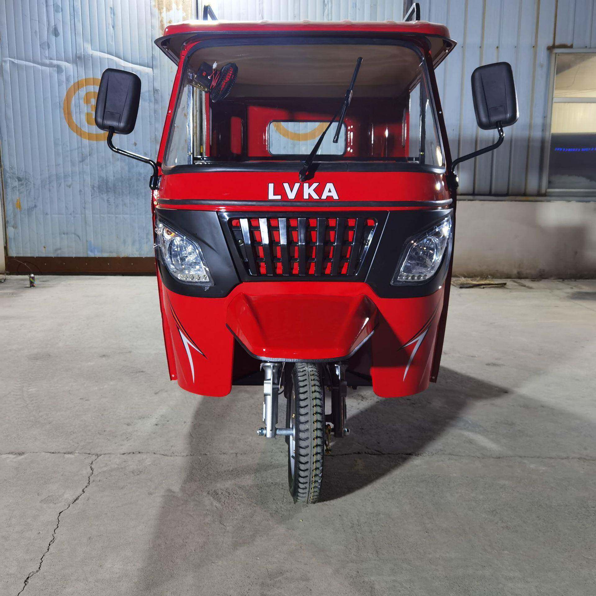 LVKA载客电动三轮车观光景点旅游6人座代步小型电动车嘟嘟车