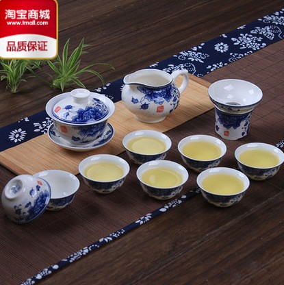 陶 瓷 茶具套装国色天香青花瓷简约水壶杯子家用茶台海茶漏品茗杯在类目 餐饮具, 茶具, 整套茶具中 - 来自Buy2taobao.com提供专业的淘宝代购服务