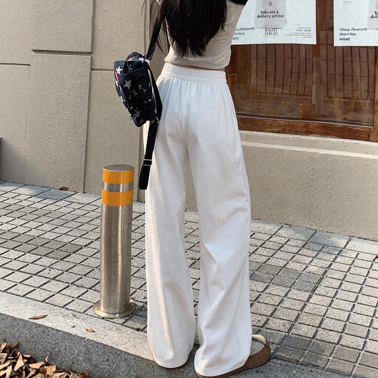 天丝牛仔裤女裤子夏季薄款高腰阔腿宽松大码小个子窄版冰丝直筒裤