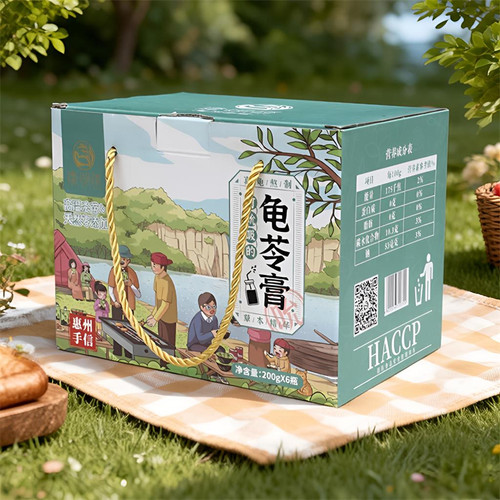 潼湖源清热降火可吸龟苓膏礼盒