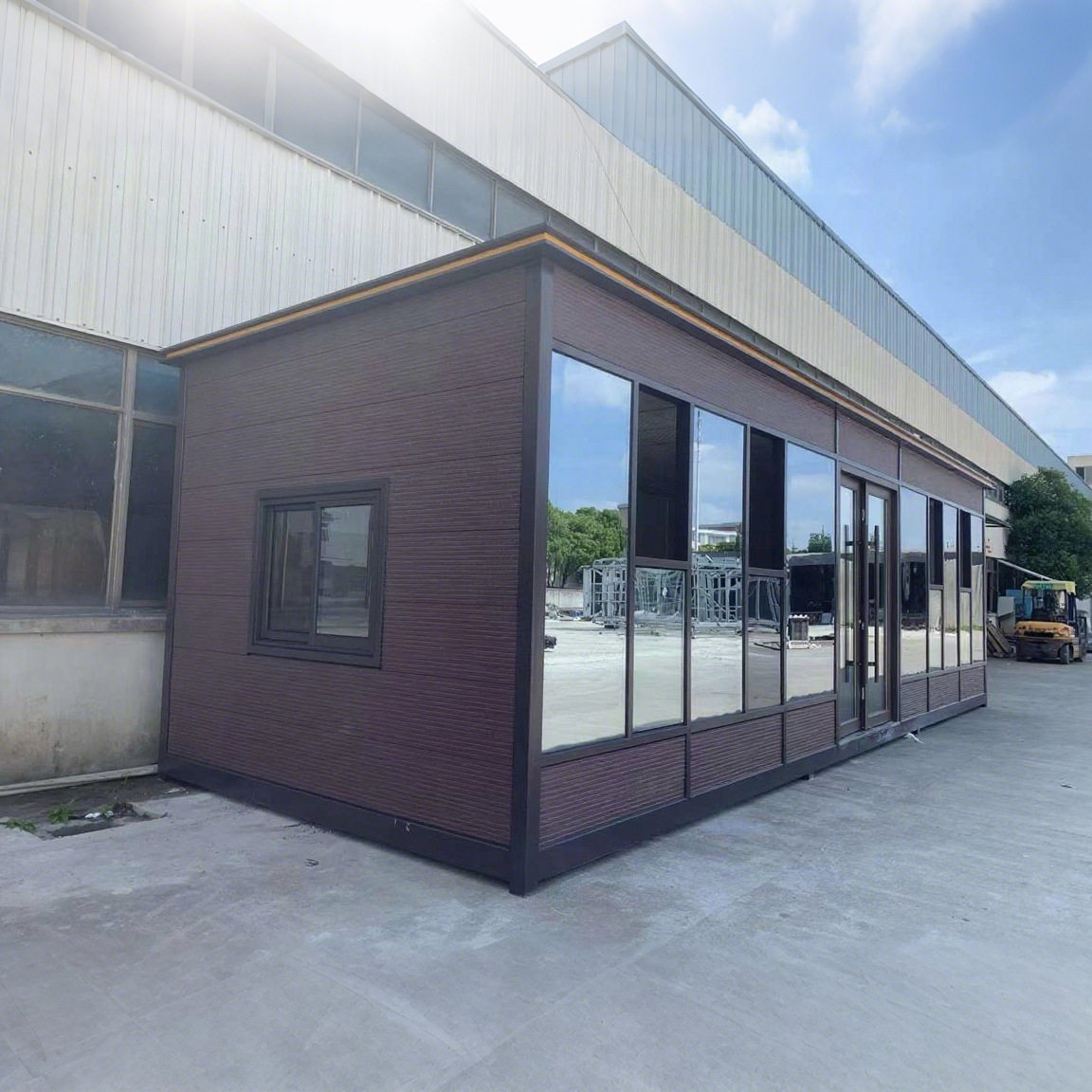 集装箱商铺集成房屋移动商铺活动房集装房户外商业快闪店图片
