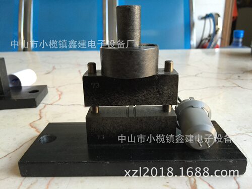 灯头GU10/GU5.3/T5T8铜针脚压铆打点压线机模具治具