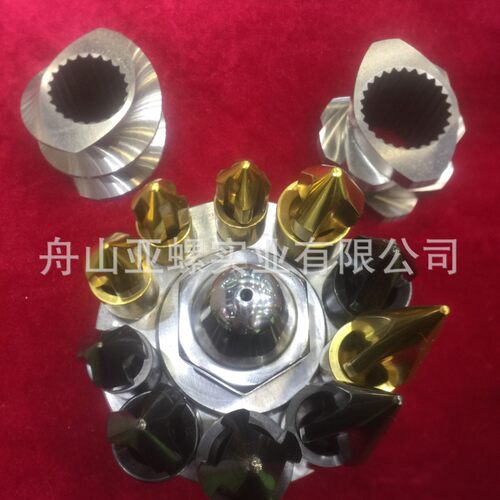 注塑机双金属机筒螺杆 双合金螺杆机筒 注塑机机筒螺杆 厂家供货