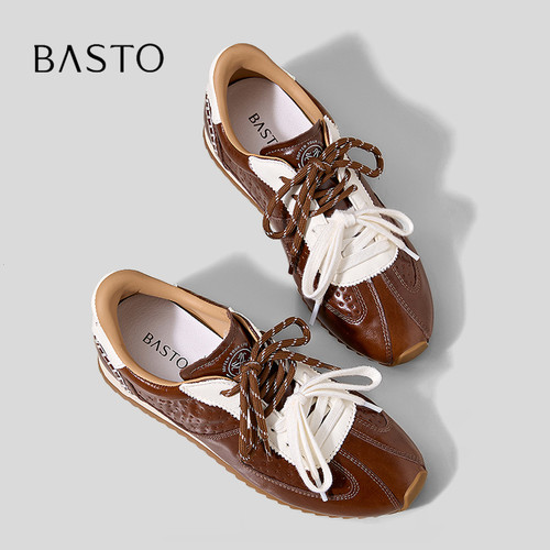 BASTO/百思图复古阿甘德训鞋
