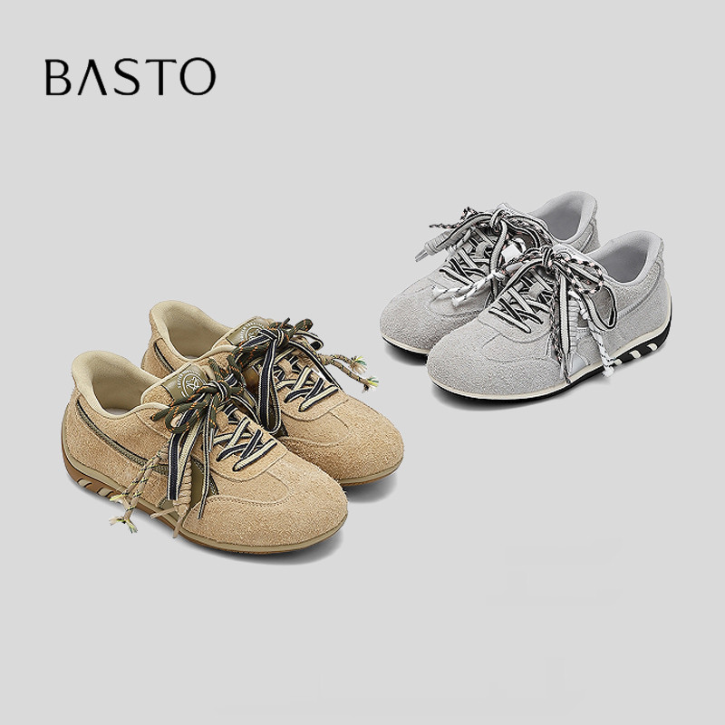 BASTO/百思图内增高休闲运动鞋图片