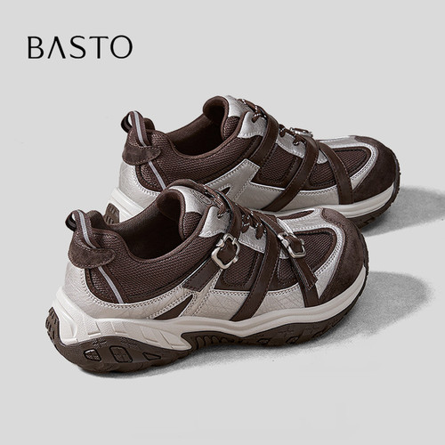 BASTO/百思图美拉德户外徒步鞋