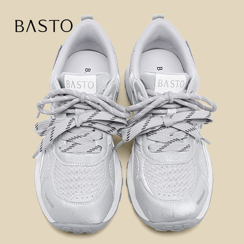 BASTO/百思图软底休闲百搭跑步鞋