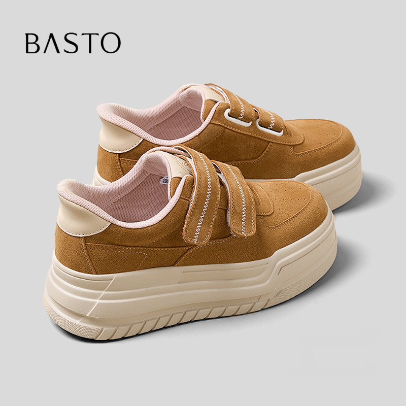 BASTO/百思图魔术贴休闲运动鞋图片