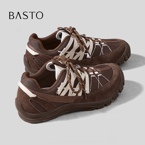 BASTO/百思图美拉德户外休闲鞋
