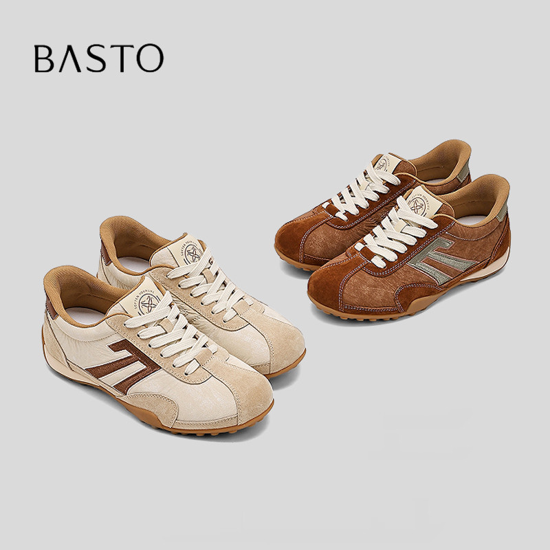 BASTO/百思图巨好看休闲阿甘鞋图片