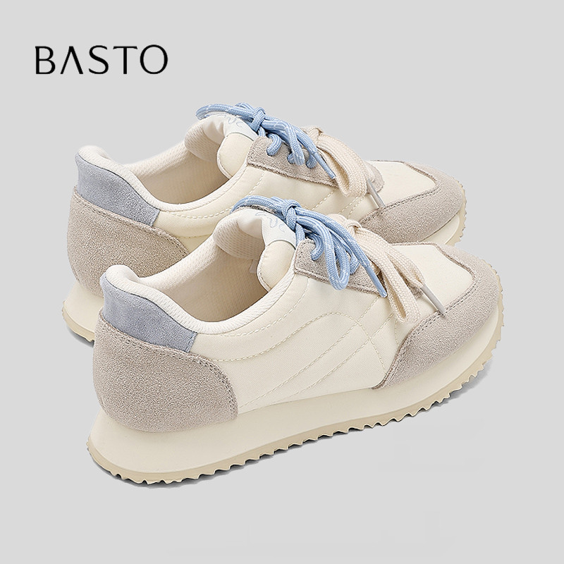 BASTO/百思图时尚闪穿阿甘德训鞋图片