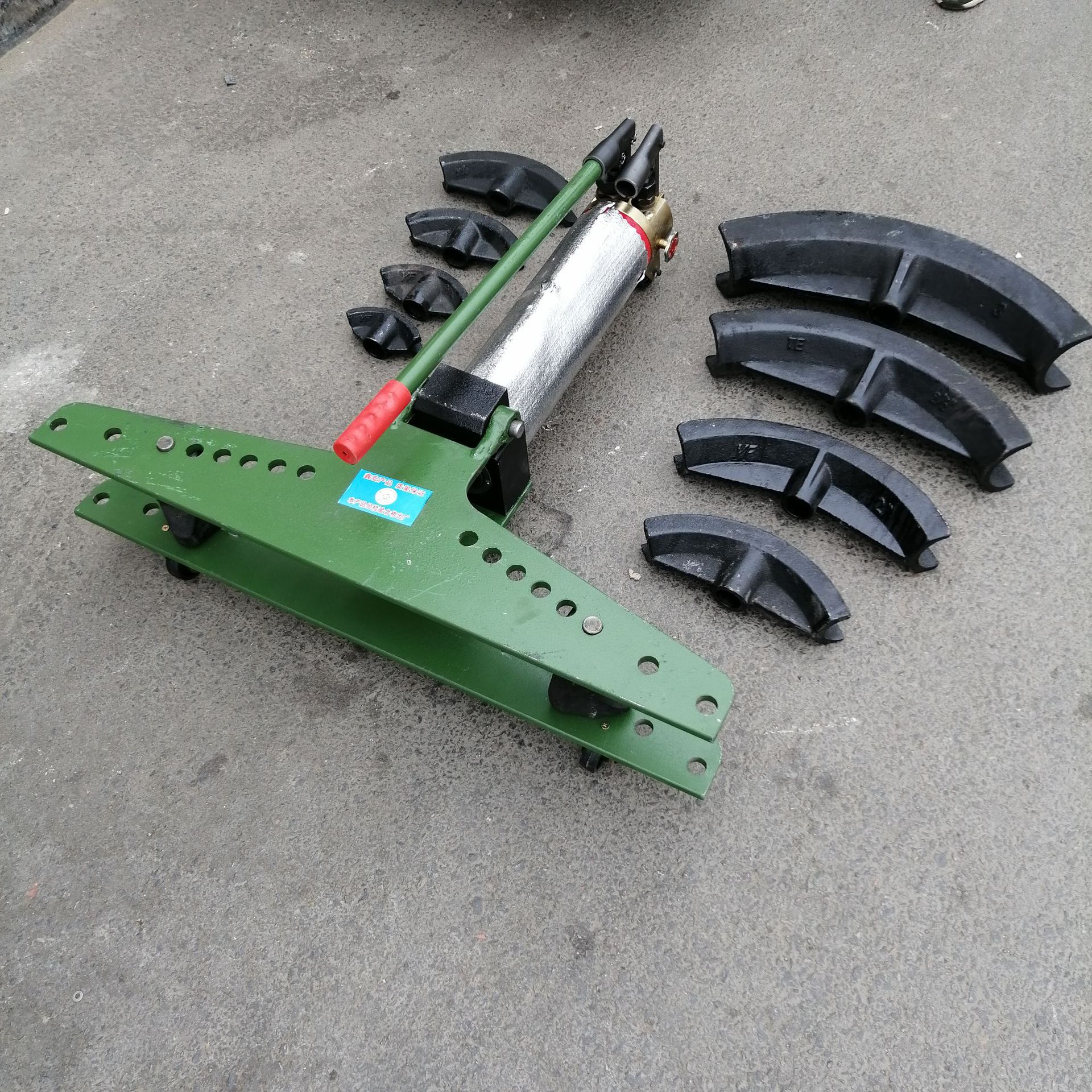 SWG-1寸2寸3寸4寸5模具手动液压弯管机镀锌管铁管钢管电动弯管器图片