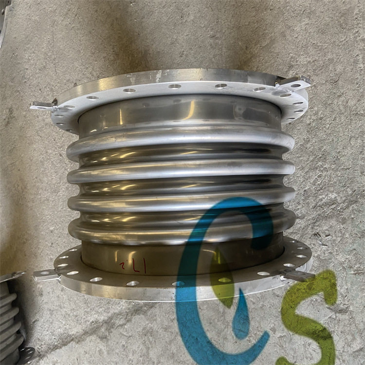 TA型不锈钢法兰波纹管道膨胀节DN200耐高温轴向内压式波纹补偿器图片