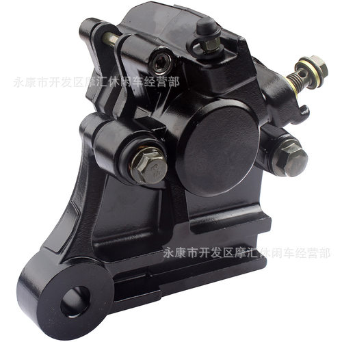 摩托车配件适用Italika170z200z250z后刹车下泵卡钳碟刹泵黑色