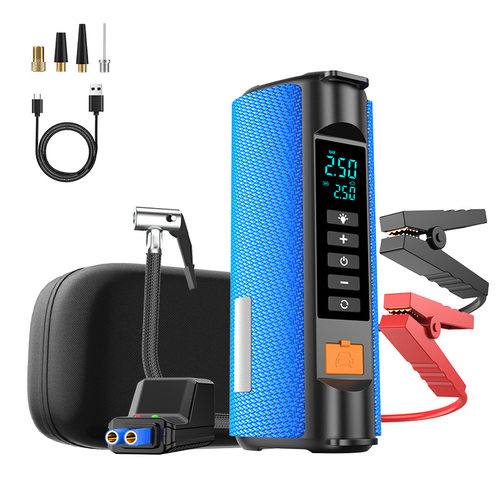 车载充气搭电一体机充气泵Jump?Starter Tire?Inflator跨境货源