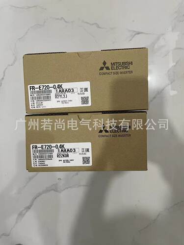 变频器FR-D720-0.4KD系列简易型三相220V/0.4KW全新原装含邮