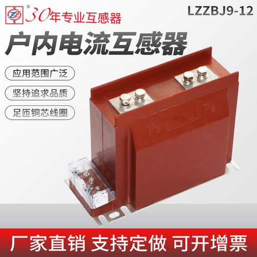 10KV电流互感器LZZBJ9-12环氧树脂0.5级10P20户内高压电流互感器