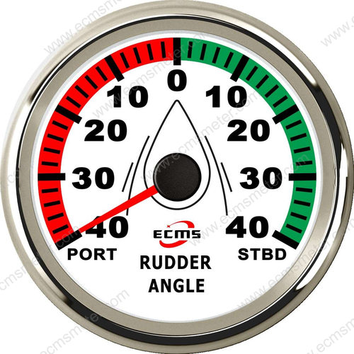 ECPΦ85mm船舵表PORT-STBD指示方向表船用配件舵角指示表Rudder