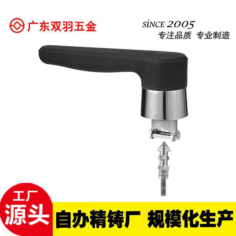 不锈钢精铸304替代乐信蒸烤箱把手烘箱热风循环炉蒸柜蒸饭车门锁图片