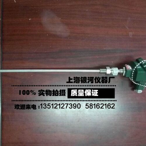 上海银河仪器  热电偶 WRNK-321  K型 0~800℃   卡套M12*1.5