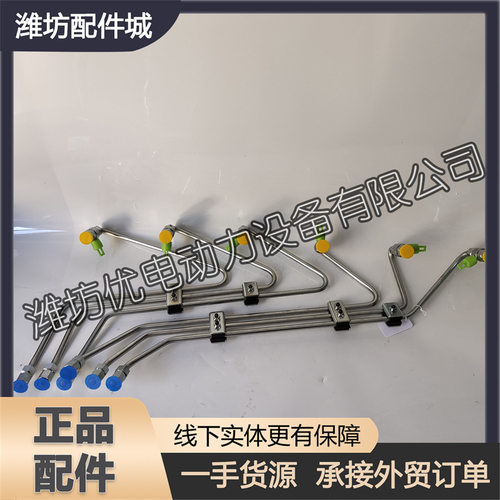 潍坊226B船用潍柴WP6船舶发动机双层柴油管13039385高压油管防爆