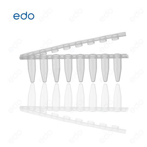 EDO0.1mL平盖八连管聚丙烯材质1352005PCR管
