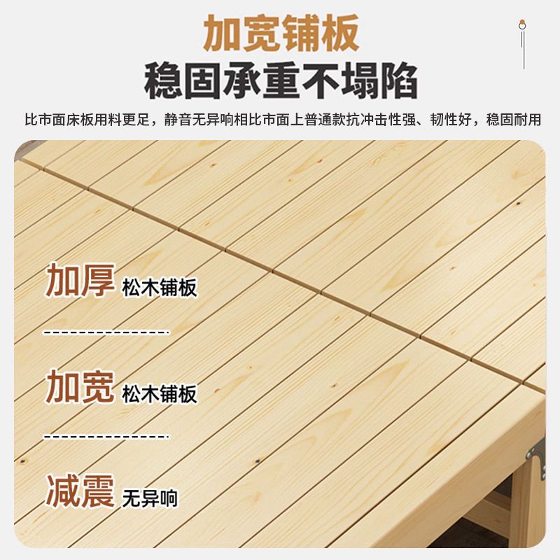 单人床90cm宽加床神器经济型60cm拼接平接床1米宽2米简易床折叠床图片