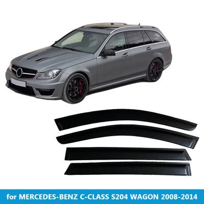 适用奔驰MERCEDES-BENZC-CLASSS204WAGON2008-2014晴雨挡侧窗