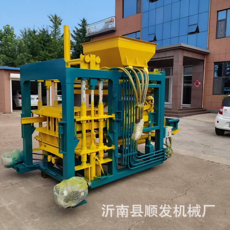 固定式-5A免烧水泥砌块成型机 小型制砖设备水泥制砖机百砖型