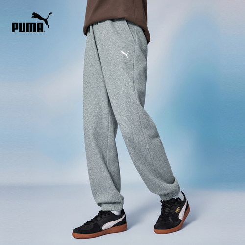 PUMA彪马童装2026秋季新款儿童长裤束脚卫裤温暖舒适
