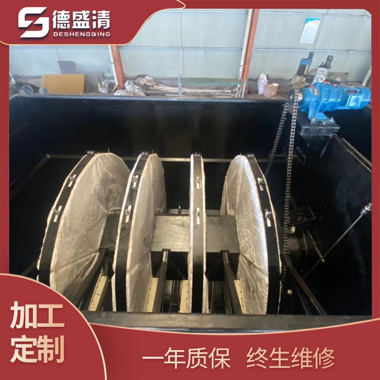 纤维转盘滤池滤布滤板水产养殖循环水处理生物转盘过滤设备图片