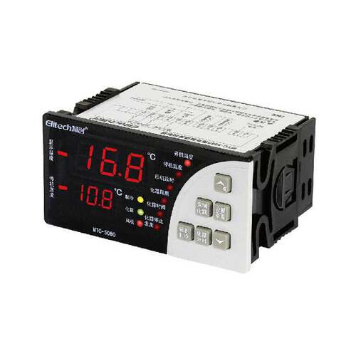 精创Elitech温控器MTC-5080冷库温度控制制冷化霜风机蜂鸣器报警