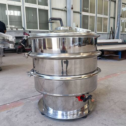 晟图机械三次元振动筛 TZS1500-3S密闭型震动筛