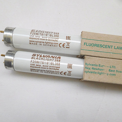 25W468MM长T8紫外线UV固化灯灭蚊灯喜万年SYLVANIAF25W/T8/BL