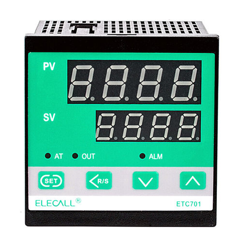 伊莱科ETC701-21A智能温控器数显PID/SSR上下限回差调节72x72mm