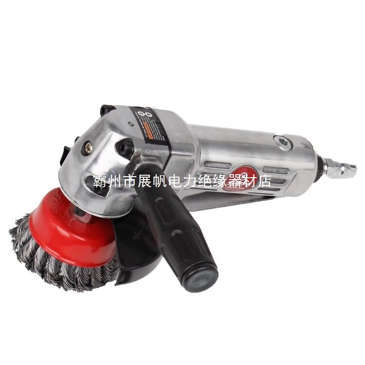 便携式高速工业角磨机SP-9000气动除锈刷小型手持式磨光机钢丝刷图片