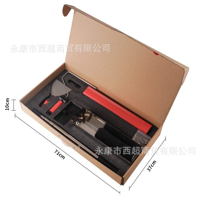 腻子刮刀批灰找平神器刮墙收光批灰刀刮腻子刮板滚筒铲刀泥灰工图片