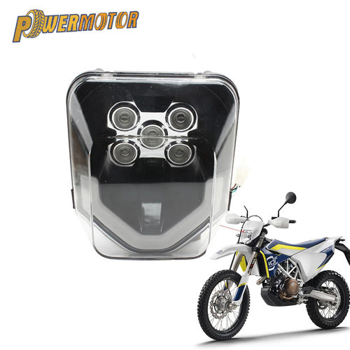 LED车头灯芯适用胡思瓦纳TE FE TC FC 125 250越野摩托车五颗灯珠