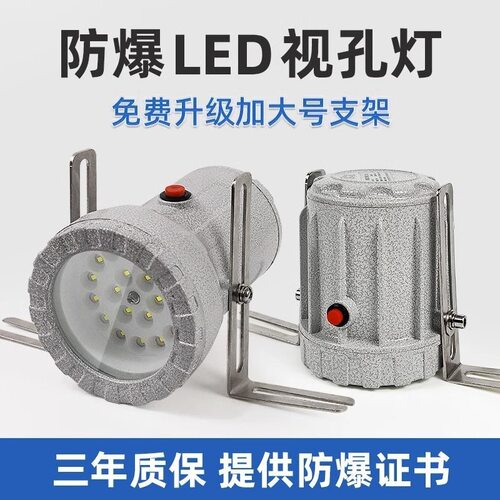 LED防爆视孔灯BSD反应釜视镜灯密闭容器防爆照明内视灯三防灯