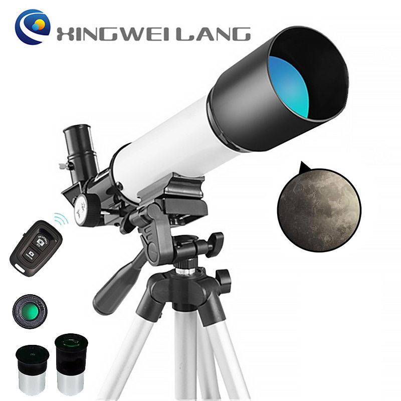 厂家批发F36050高三脚架天文望远镜高清高倍观星儿童学生增配件图片